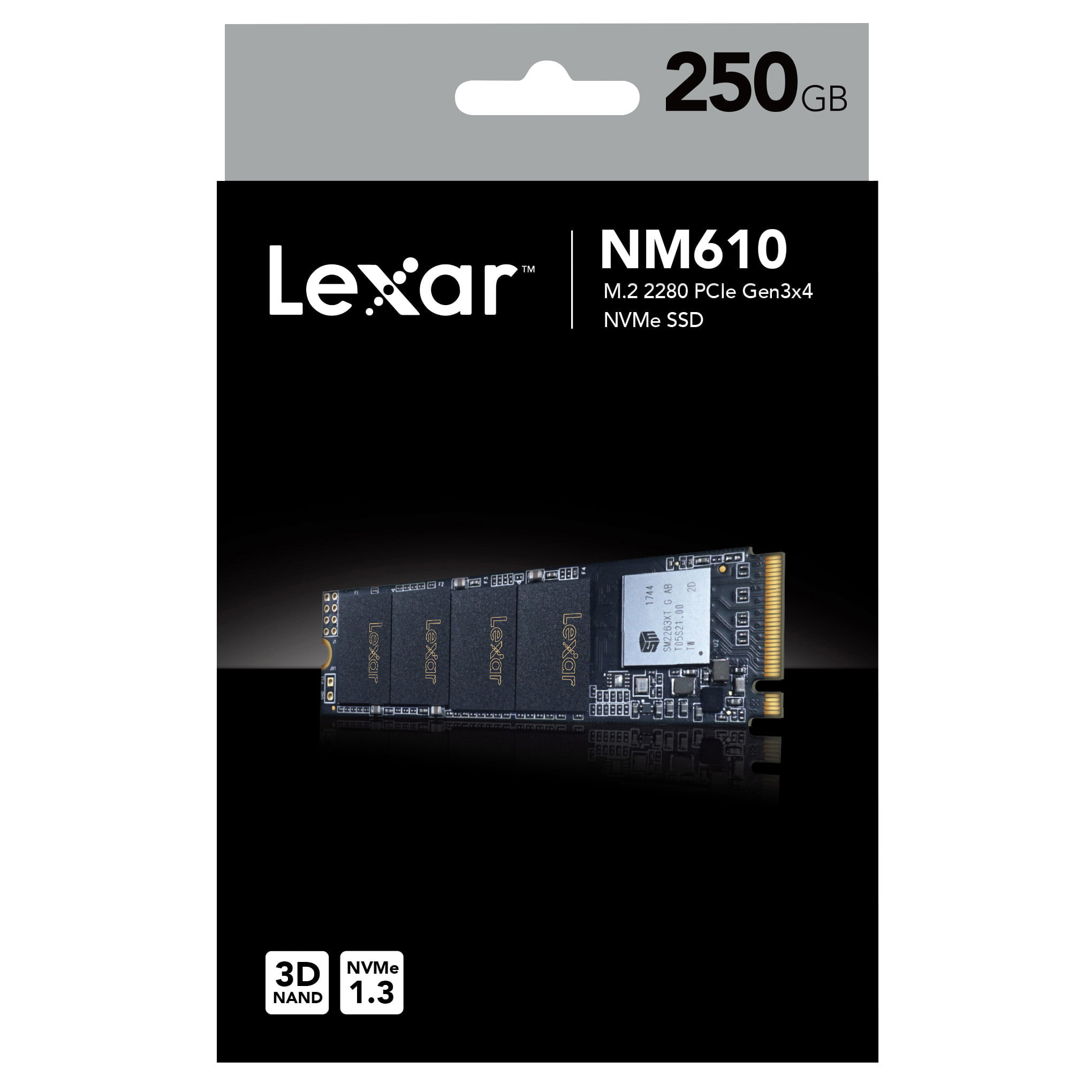 O Cung SSD LEXAR M.2 2280 NVMe 250GB LNM610 250RB 4