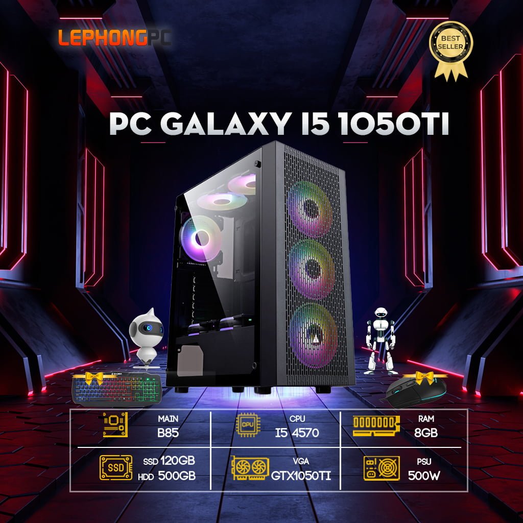 PC GALAXY I5 GTX1050TI