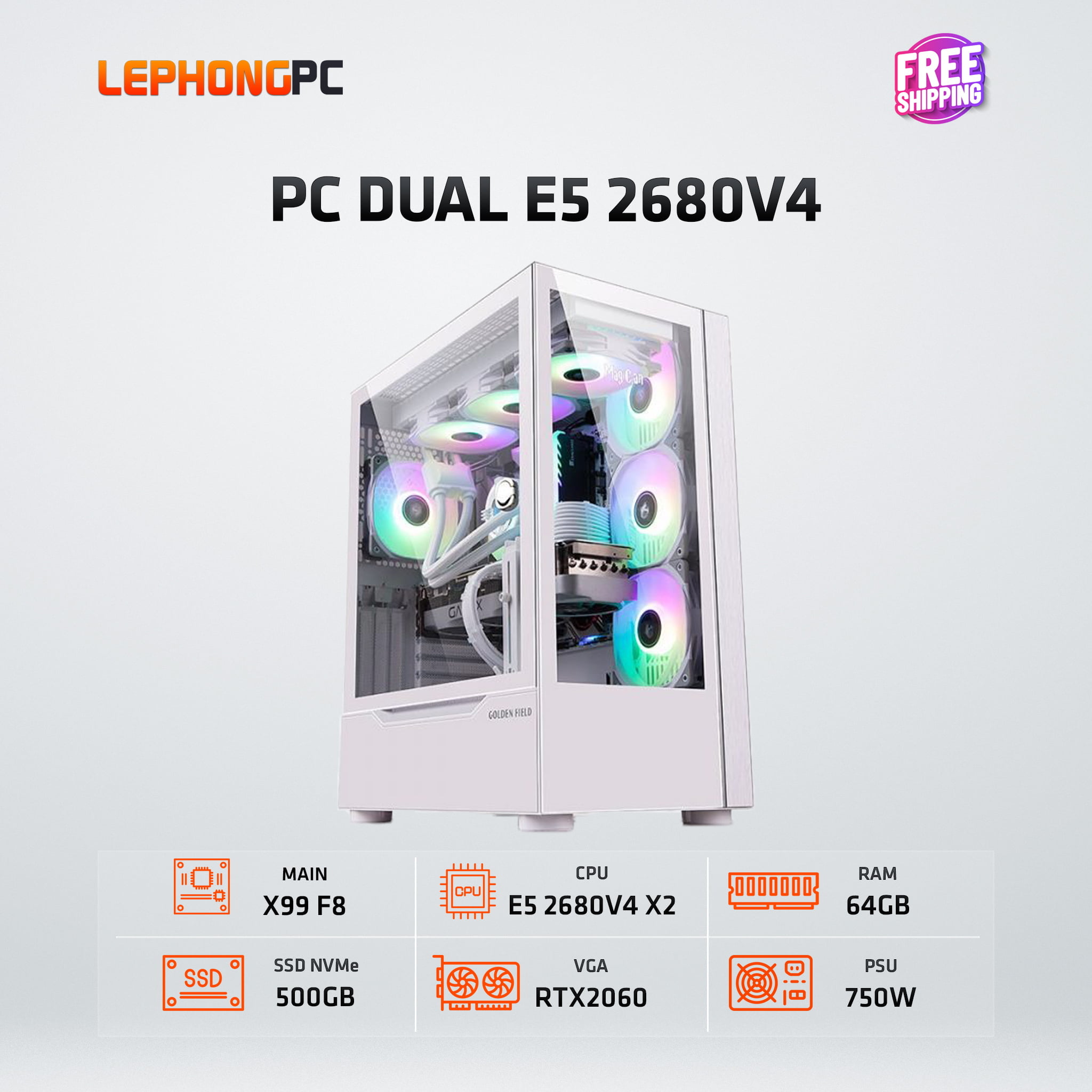 PC DUAL E5 2680V4
