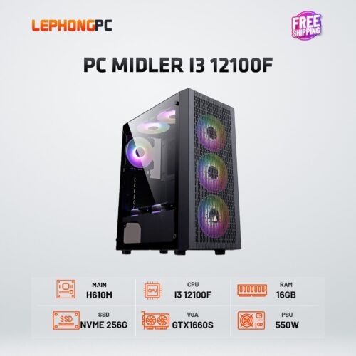 PC MIDLER I3 12100F