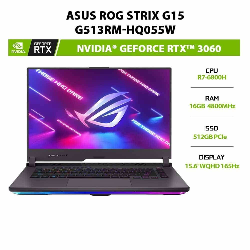 Laptop Gaming Asus ROG Strix G513RM HQ055W