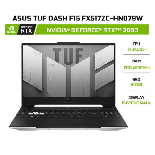 Laptop gaming Asus TUF Dash F15 FX517ZC HN079W