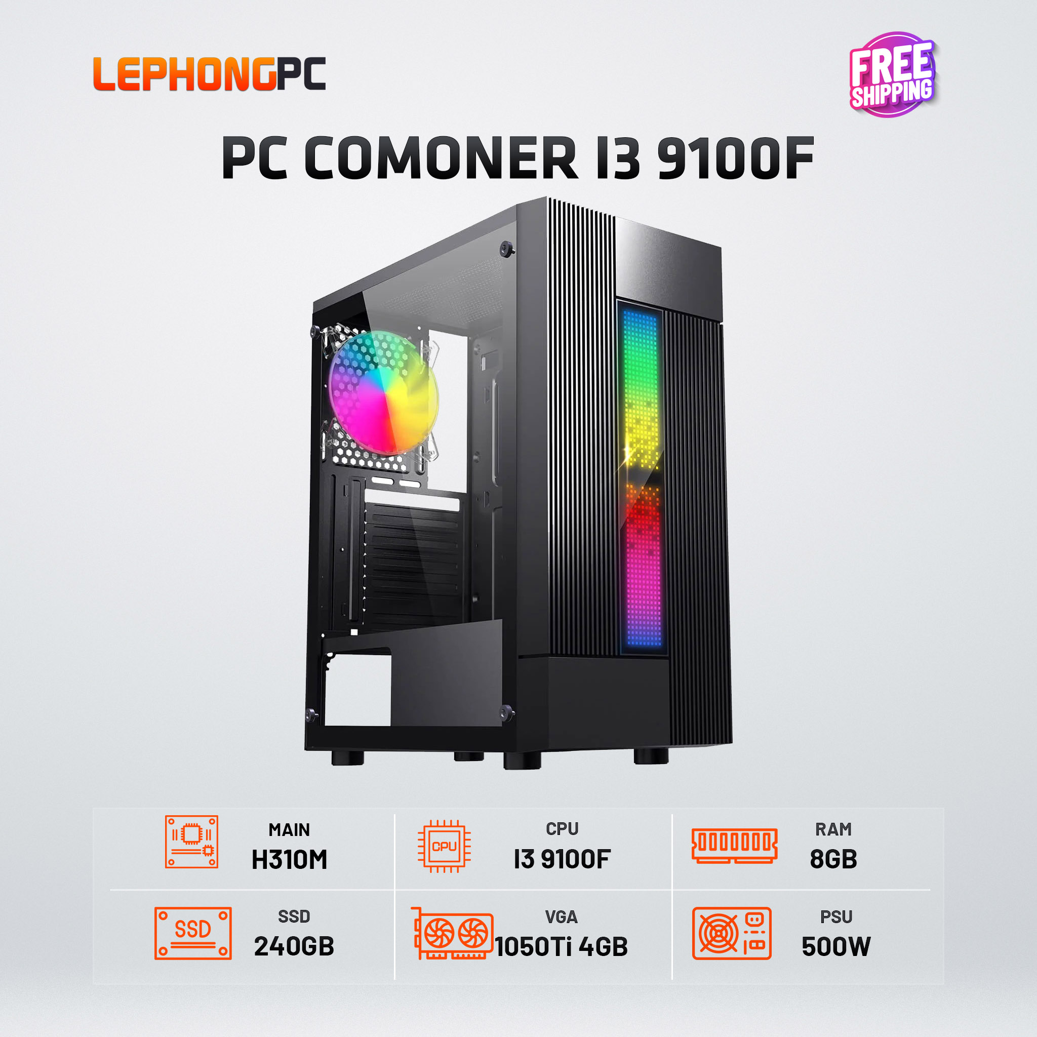 PC COMONER I3 9100F 05 23