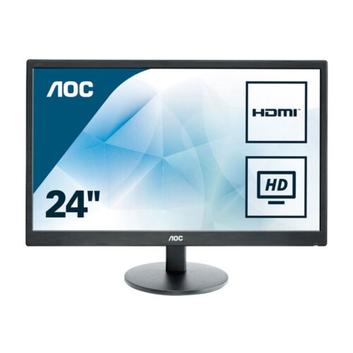 Man Hinh 24 AOC E2470 LED FHD HDMI DVI VGA