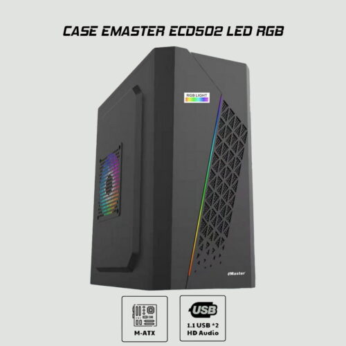 CASE EMASTER ECD502 LED RGB